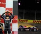 Sebastian Vettel - Red Bull - Σιγκαπούρη 2010 (2 Μικρές º)